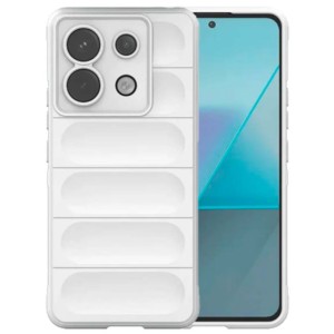 Capa de silicone branca Wave para Xiaomi Redmi Note 13 Pro 5G