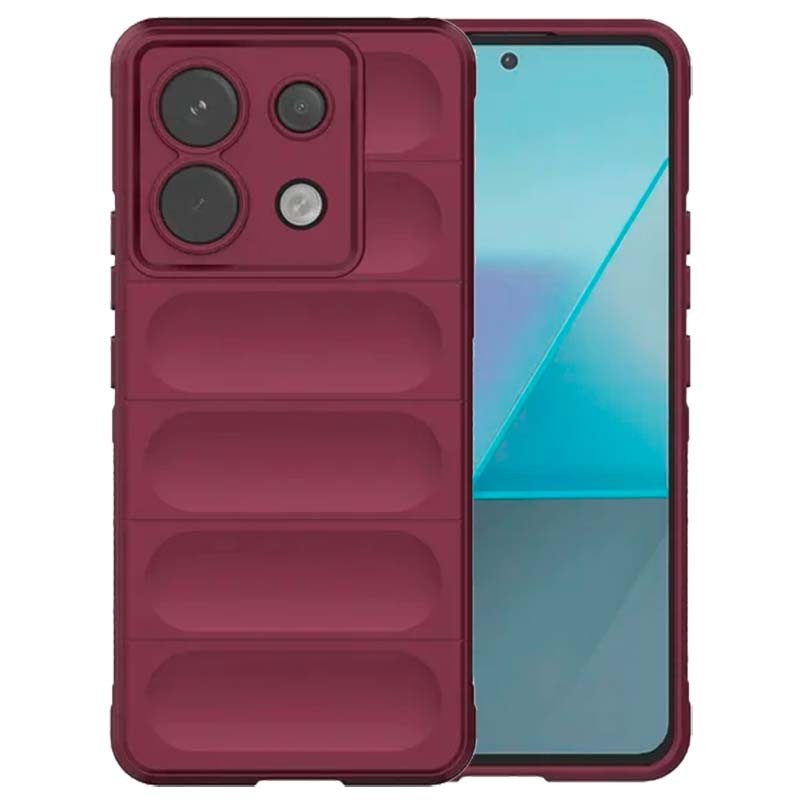 Capa de silicone borgonha Wave para Xiaomi Redmi Note 13 Pro 5G - Item