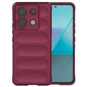 Coque en silicone bourgogne Wave pour Xiaomi Redmi Note 13 Pro 5G
