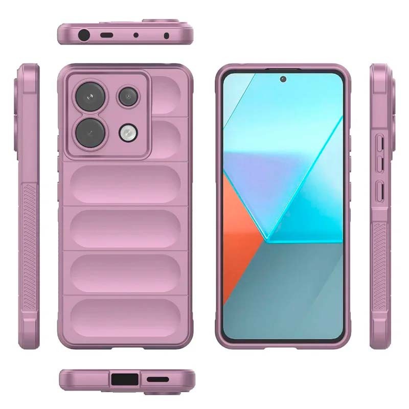 Coque en silicone lavande Wave pour Xiaomi Redmi Note 13 Pro 5G - Ítem1