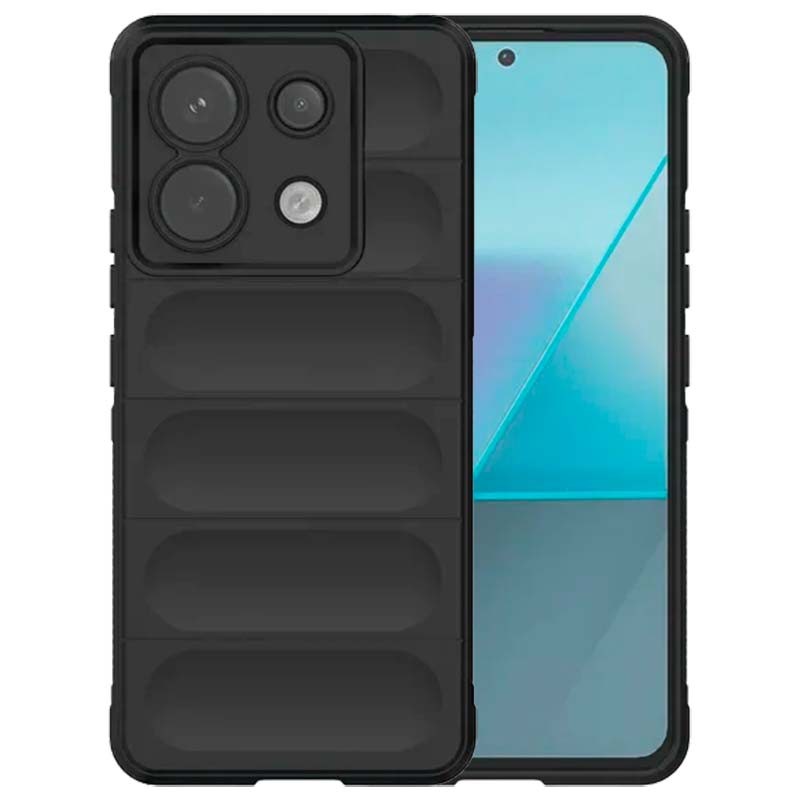 Coque en silicone noire Wave pour Xiaomi Redmi Note 13 Pro 5G - Ítem