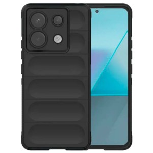 Funda de silicona negra Wave para Xiaomi Redmi Note 13 Pro 5G