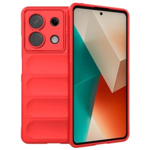 Funda de silicona Xiaomi Redmi Note 13 5G - Wave - Negro