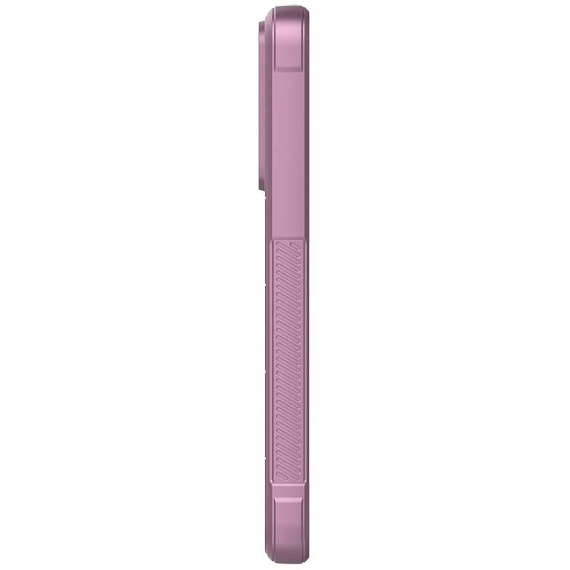  Wousunly Compatible con Xiaomi 13 Lite Funda de silicona rosa,  chapado en funda para teléfono Xiaomi 13 Lite a prueba de golpes, cubierta  delgada y suave (morado ahumado) : Celulares y Accesorios