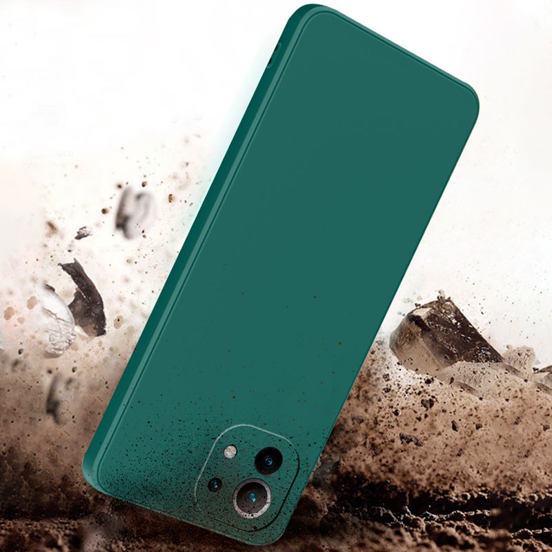 Capa Xiaomi Mi 11 Lite 4G / 5G / 5G NE Square Liquid Premium Verde - Item3