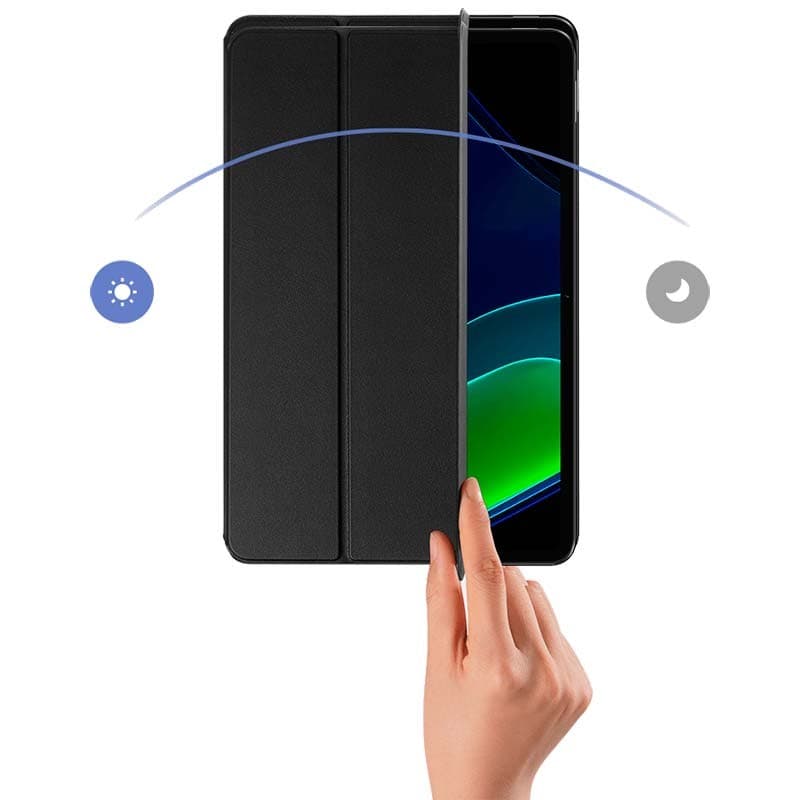 função inteligente da Capa original preta para Xiaomi Pad 6