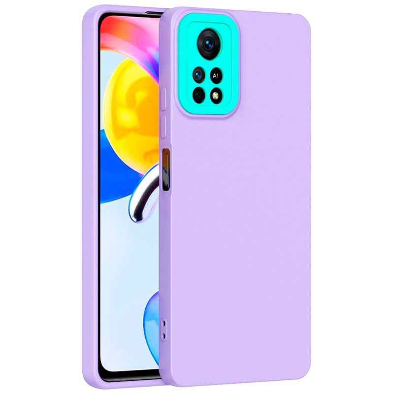 Funda Xiaomi Poco X4 Pro 5G con Protección de Cámara Lila+Azul - Ítem