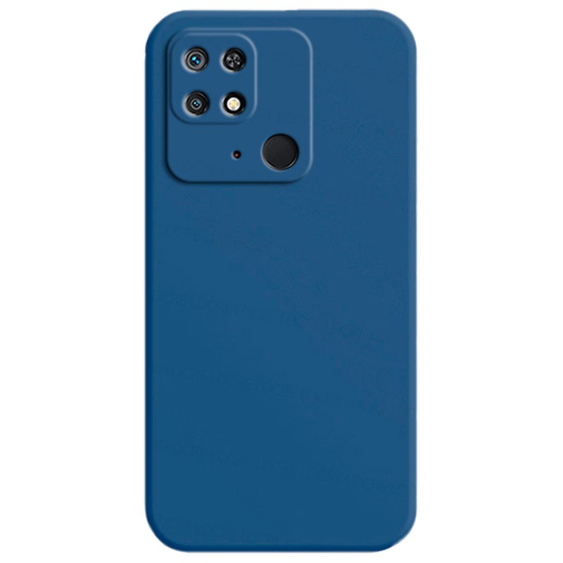 Coque Xiaomi Redmi 10C / Poco C40 Square Liquid Premium Bleu - Ítem