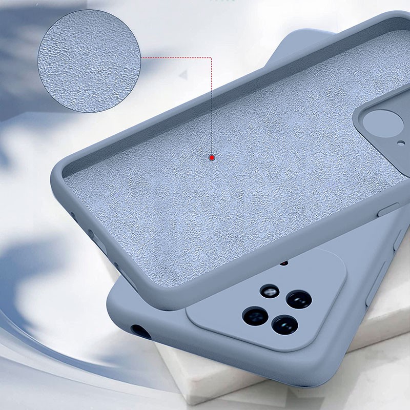 Funda Xiaomi Redmi 10A Square Liquid Premium Lavanda - Ítem1