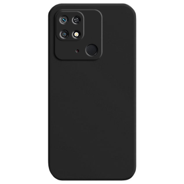Funda Xiaomi Redmi 10C / Poco C40 Square Liquid Premium Negro - Ítem