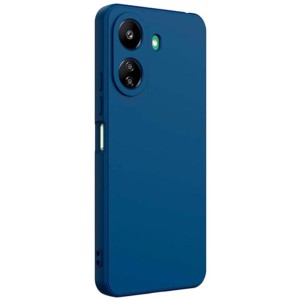 Coque Square Liquid Premium bleu pour Xiaomi Redmi 13C