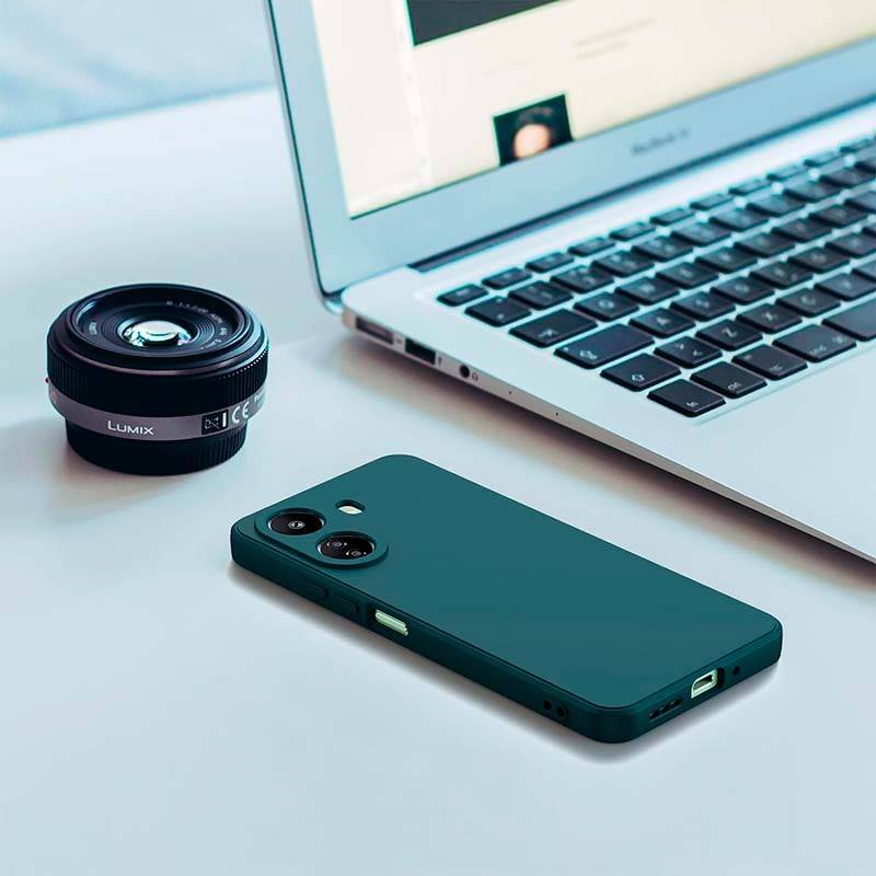 Funda Square Liquid Premium verde para Xiaomi Redmi 13C - Ítem5