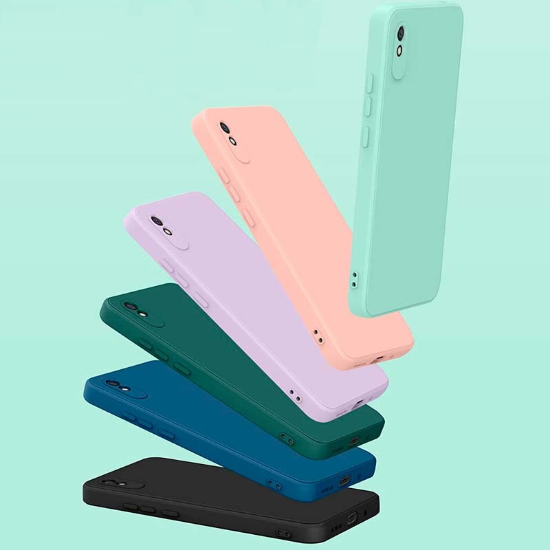 Funda Square Liquid Premium verde claro para Xiaomi Redmi 9A - Ítem3