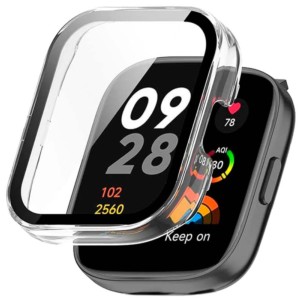 Capa PC + Vidro Temperado Xiaomi Redmi Watch 3 Transparente