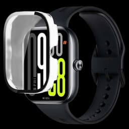 Funda PC + Cristal Templado Xiaomi Redmi Watch 5/Redmi Watch 6 Transparente