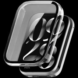 Capa PC + Vidro Temperado Xiaomi Mi Smart Band 8 Pro Transparente
