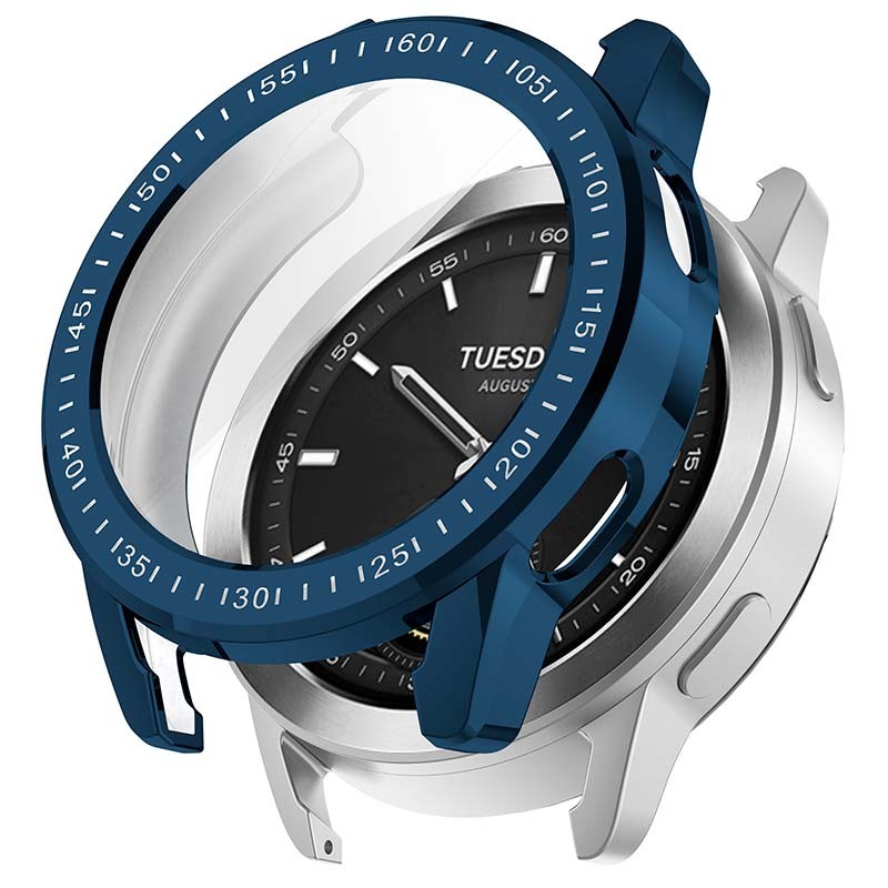 Coque Métal bleu + TPU Xiaomi Watch S3 - Ítem