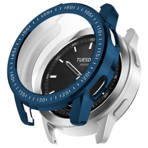 Capa Metal azul + TPU Xiaomi Watch S3