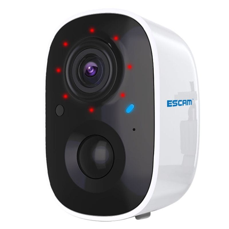 Escam G14 2MP Full HD Visión nocturna Reconocimiento por IA Blanco - Cámara de vigilancia - Ítem