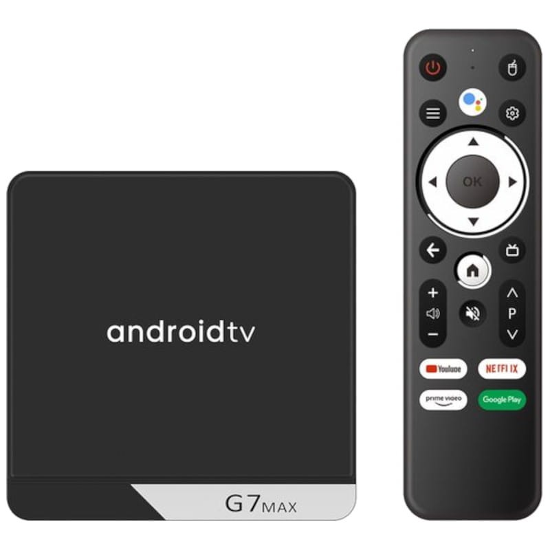G7 Max S905X4 4GB/64GB Dual Wifi Control Voz Android 11 - Android TV
