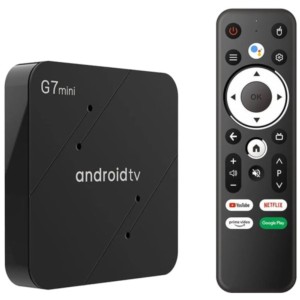 G7 Mini S905W2 2 Go/16 Go Double WiFi Commande Vocale Android 11 - Android TV