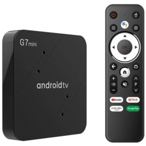 G7 Mini S905W2 2GB/16GB Dual Wifi Control por Voz Android 11 - Android TV