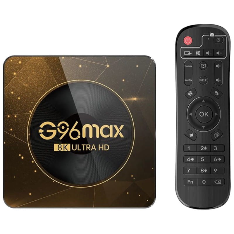 G96 MAX A13 RK3528 4 GB/64GB 8K Wifi 6 Android 13 - Android TV - Item