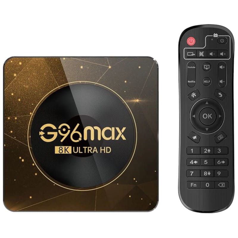 G96 MAX A13 RK3528 2 GB/16GB 8K Wifi 6 Android 13 - Android TV - Item