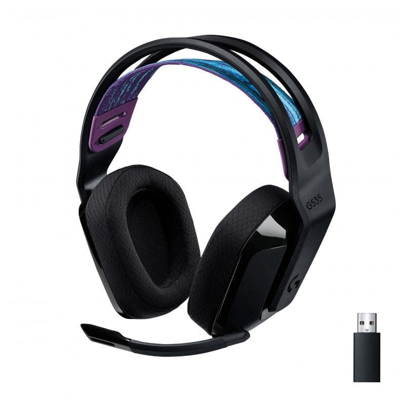 Logitech G G535 Inalámbrico Negro - Auriculares Gaming - Ítem1