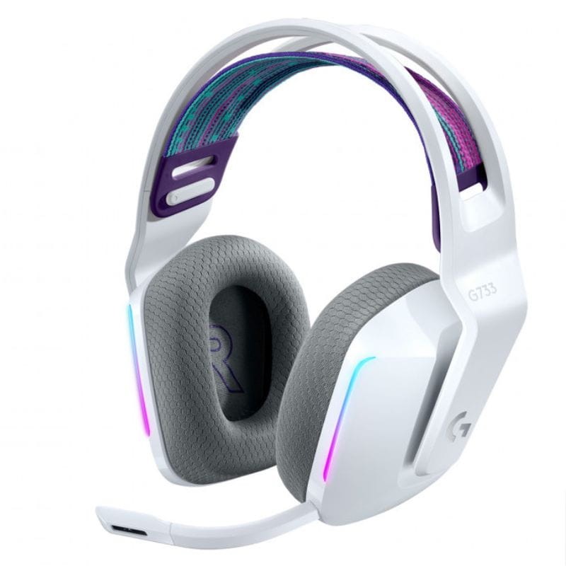 Logitech G G733 Inalámbrico RGB Blanco - Auriculares Gaming - Ítem