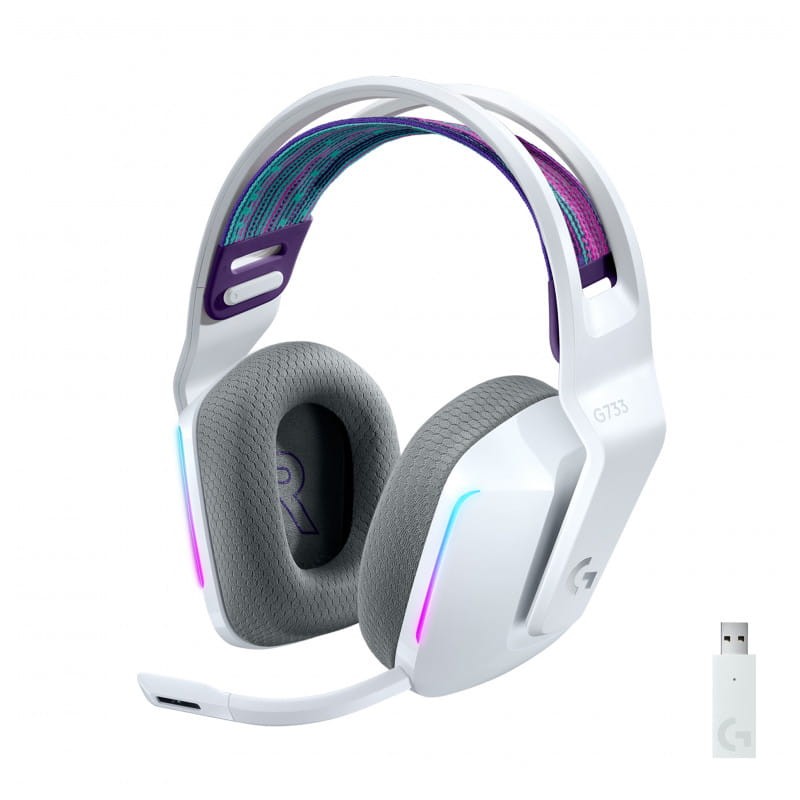 Logitech G G733 Inalámbrico RGB Blanco - Auriculares Gaming - Ítem1
