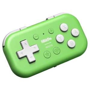 Gamepad 8BitDo Micro Bluetooth Verde – Mando Nintendo Switch/Android