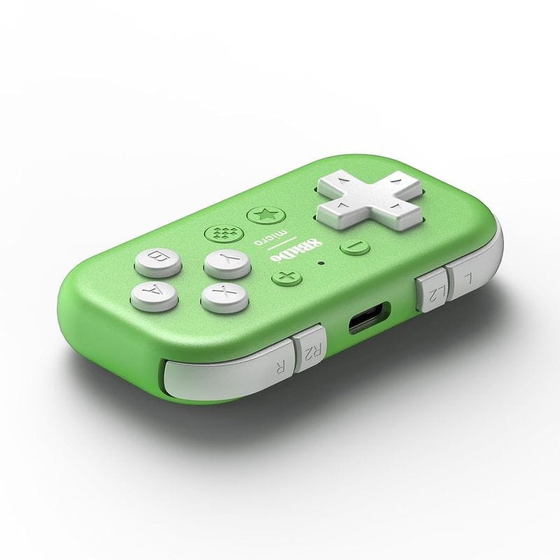 Gamepad 8BitDo Micro Bluetooth Vert - Manette Nintendo Switch/PC - Ítem1