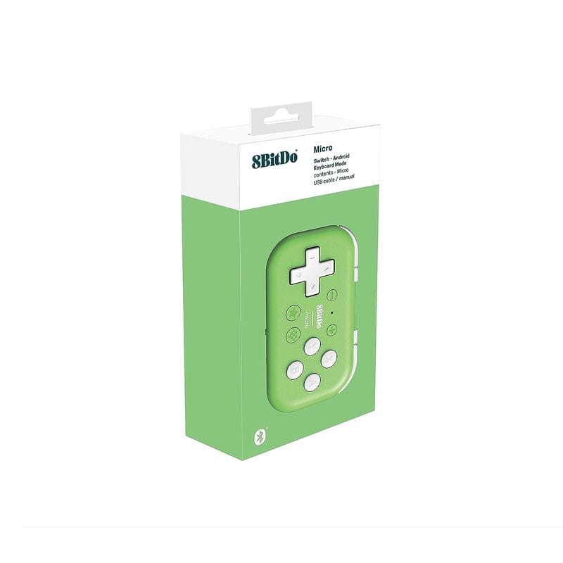 Gamepad 8BitDo Micro Bluetooth Vert - Manette Nintendo Switch/PC - Ítem4