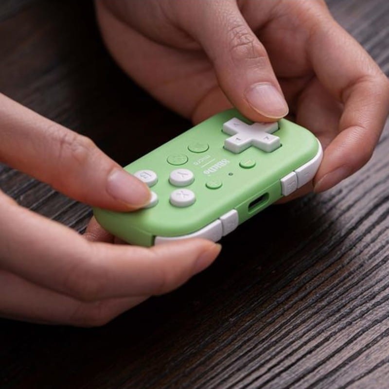Gamepad 8BitDo Micro Bluetooth Vert - Manette Nintendo Switch/PC - Ítem6