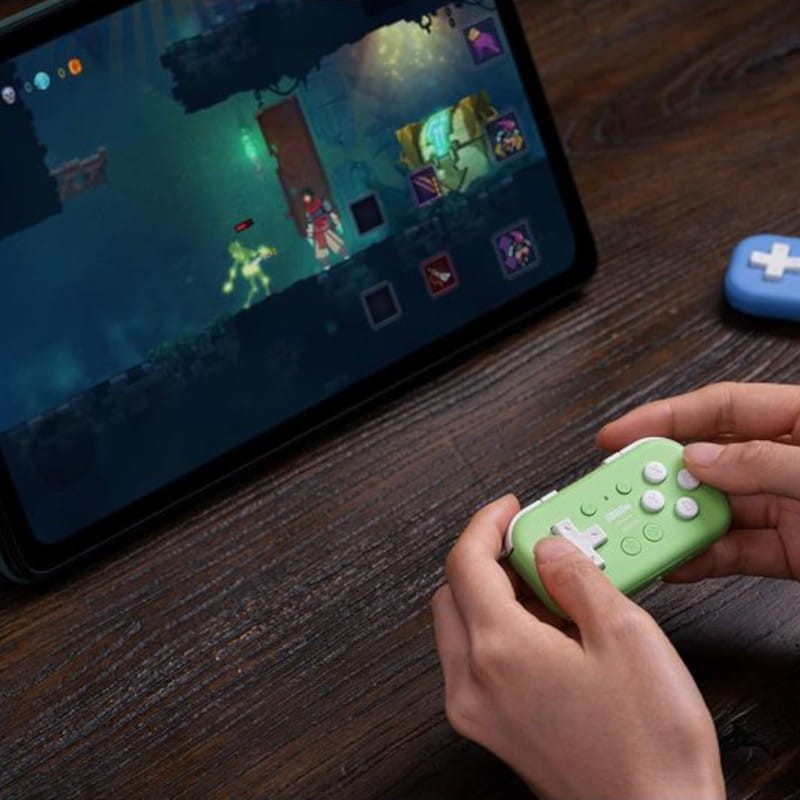 8bitdo Mini mando bluetooth verde para Nintendo Switch y Raspberry Pi -  Nintendo