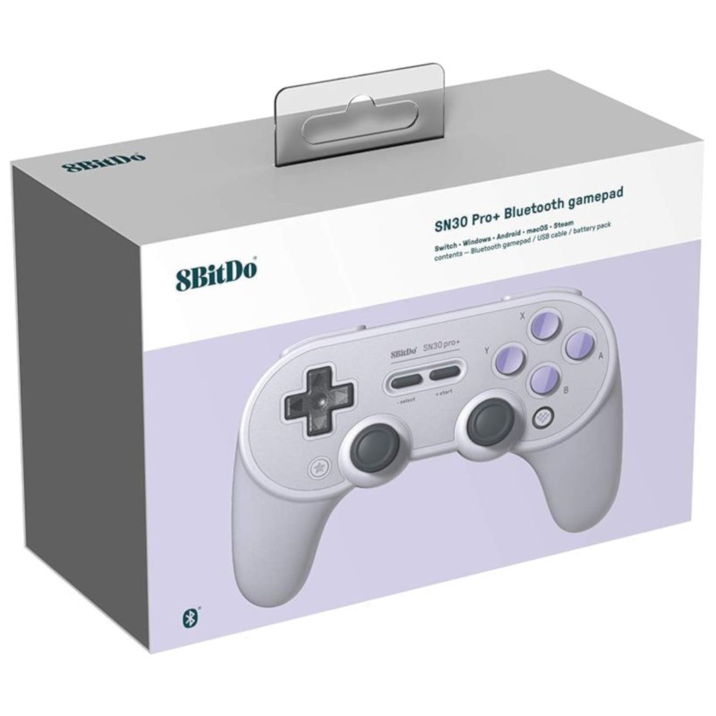 Gamepad 8bitdo Sn30 Pro Plus Sn Edition Retro Style