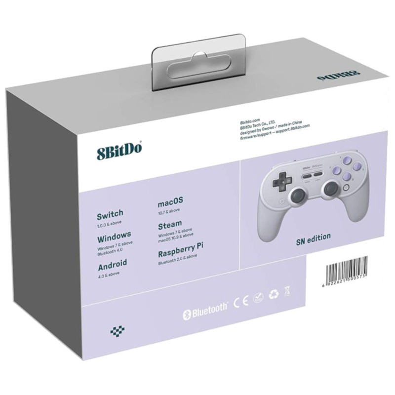 Gamepad 8bitdo Sn30 Pro Plus Sn Edition Retro Style