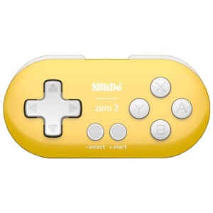 Manette de jeu Bluetooth 8BitDo Zero 2 Jaune