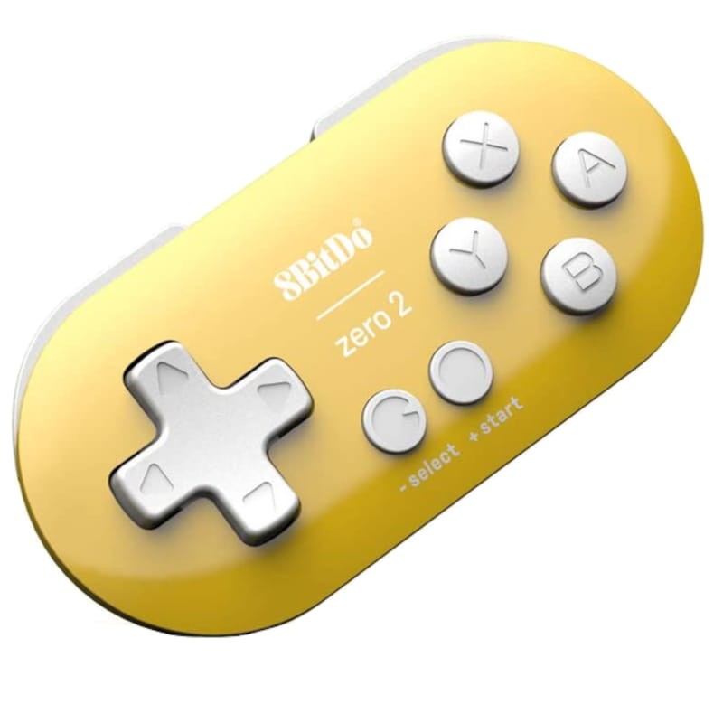 Gamepad 8BitDo Zero 2 Bluetooth Amarillo - Ítem1