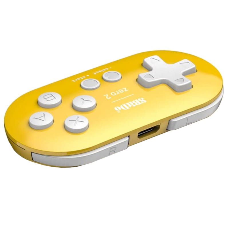 Gamepad 8BitDo Zero 2 Bluetooth Amarillo - Ítem2