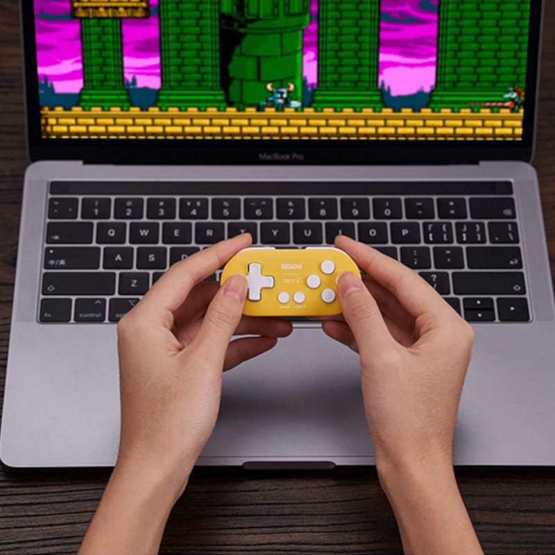 Gamepad 8BitDo Zero 2 Bluetooth Amarillo - Ítem5