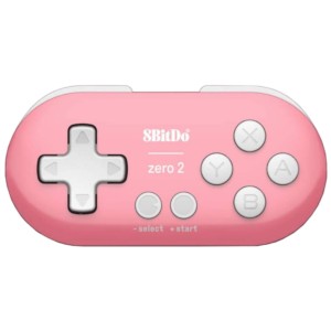 Gamepad 8BitDo Zero 2 Bluetooth Rosa