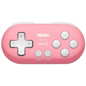 Manette de jeu Bluetooth 8BitDo Zero 2 Rose