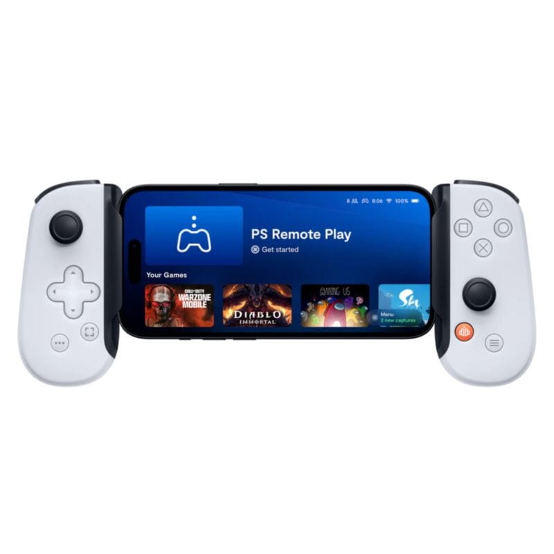 Gamepad BACKBONE One Mobile Gamepad pour Android et iPhone 15 Series (USB-C) - PlayStation Edition - 2nd Gen Blanc - Ítem