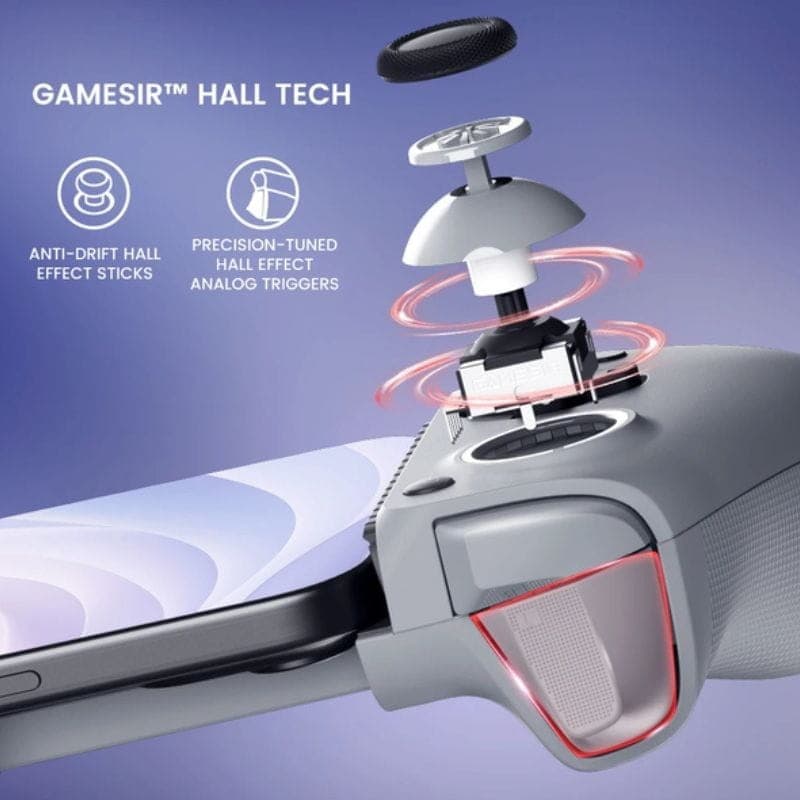 Gamepad Gamesir G8 Galileo Android/iOS Cinza - Gamepad para smartphones