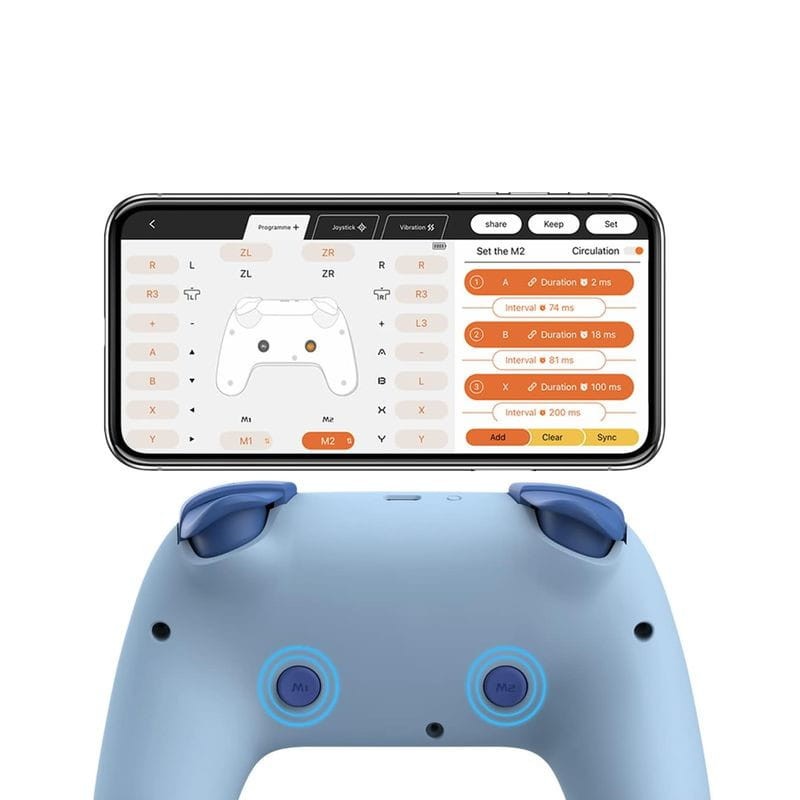 Mando PXN-P50 Bluetooth Azul - Mando Nintendo Switch/PC - Ítem3