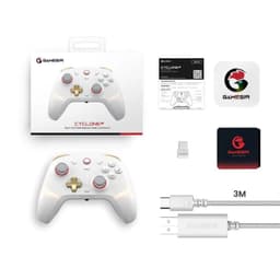 Contenu de la boîte de Manette GameSir Cyclone 2 Daybreak Blanc - Manette de jeu Nintendo Switch/PC/Smartphones