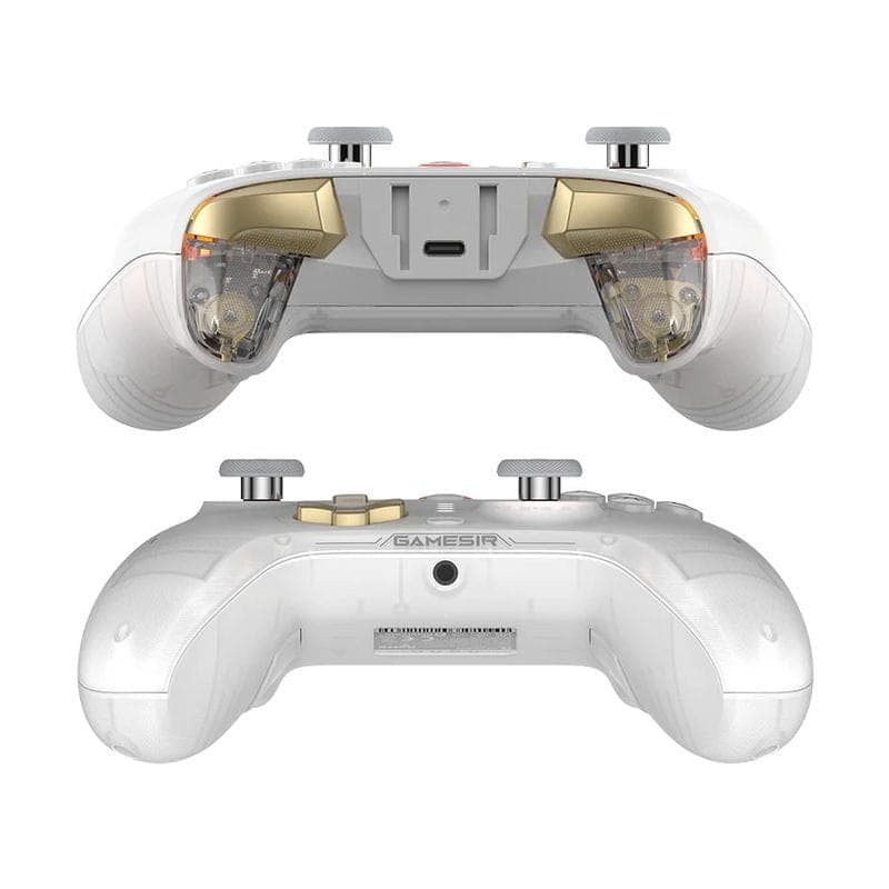 Lados de Mando GameSir Cyclone 2 Daybreak Blanco con soporte - Gamepad Nintendo Switch/PC/Smartphones