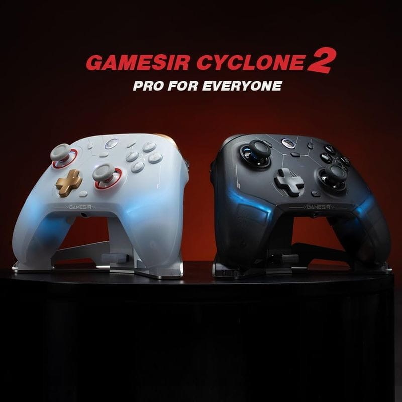 Gamepad GameSir Cyclone 2 Daybreak Branco com suporte - Gamepad Nintendo Switch/PC/Smartphones - Item6
